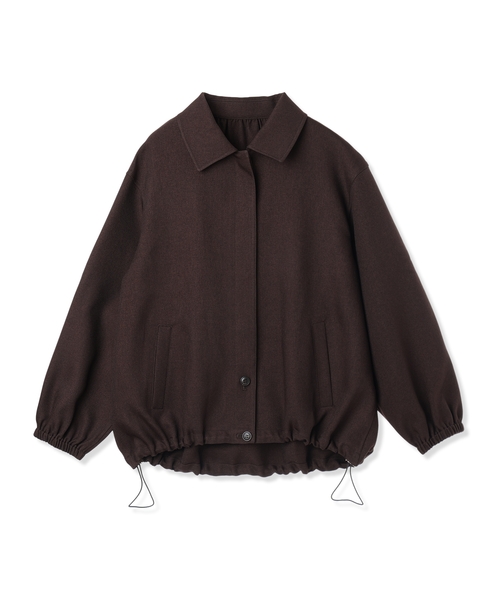 LE SOUK HOLIDAY(ルスークホリデー)の「ウーリッシュドロストブルゾン【セットアップ対応】(その他アウター・レディース・ダークブラウン/ブラック・M/L)」の17枚目の写真