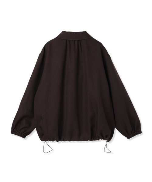 LE SOUK HOLIDAY(ルスークホリデー)の「ウーリッシュドロストブルゾン【セットアップ対応】(その他アウター・レディース・ダークブラウン/ブラック・M/L)」の18枚目の写真