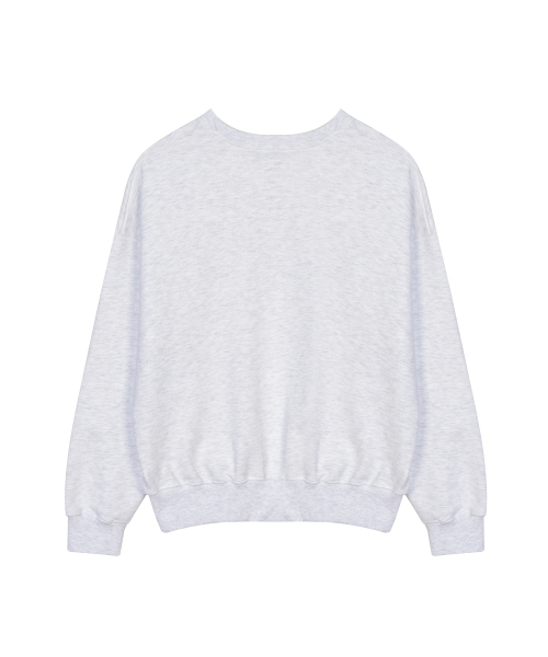 NICK&NICOLE（ニックアンドニコール）の「NICOLE ORIGINALS SWEATSHIRT_MELANGE BURGUNDY（スウェット・レディース・その他・FREE）」の2枚目の写真