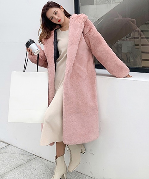 エコファーロングフードコート（ムートンコート）｜AMAJI（アマジ）の