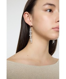 F/PEARL FRINGE ピアス