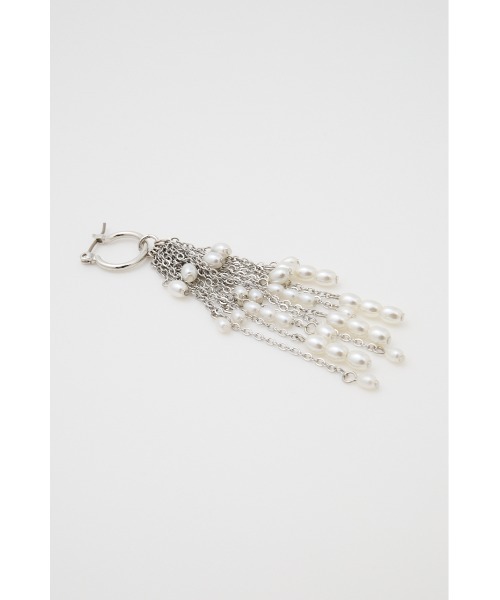 MOUSSY（マウジー）の「F/PEARL FRINGE ピアス（ピアス（両耳用）・レディース・シルバー/ゴールド・FREE）」の11枚目の写真