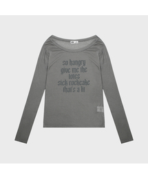 ROCKCAKE（ロックケーキ）の「Funk Mesh Top - Gray（Tシャツ/カットソー）」