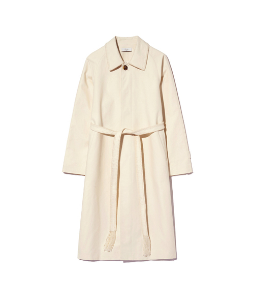 Kijun(キジュン)の「Blanket Stitch Raglan Coat Ivory(トレンチコート・レディース・その他・SMALL/MEDIUM)」の5枚目の写真