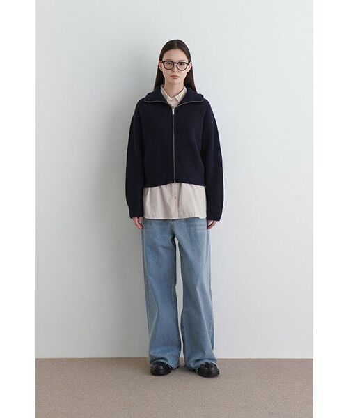 MUSINSA STANDARD WOMAN（ムシンサスタンダードウーマン）の「ウィメンズコットンナイロンオーバーサイズシャツ[ライトベージュ]（シャツ/ブラウス・レディース・その他・SMALL/MEDIUM/LARGE/X-SMALL）」の10枚目の写真