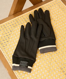 SETUP7（セットアップセブン）の「【SETUP7】ストレッチジャージ　ニットカフスバイカラー手袋　スマホ対応/裏ボア WINGI（手袋）」