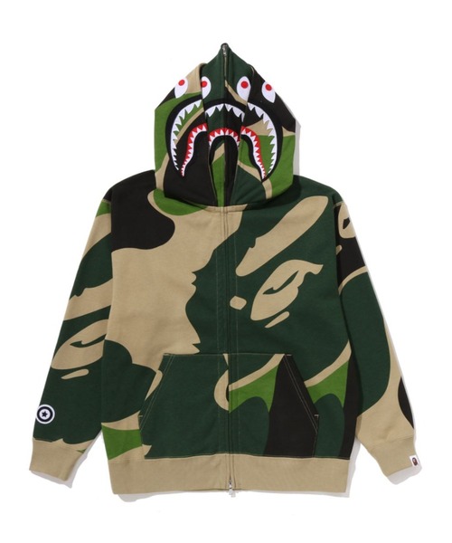 MEGA ABC CAMO DOUBLE SHARK RELAXED FIT FULL ZIP HOODIE（パーカー