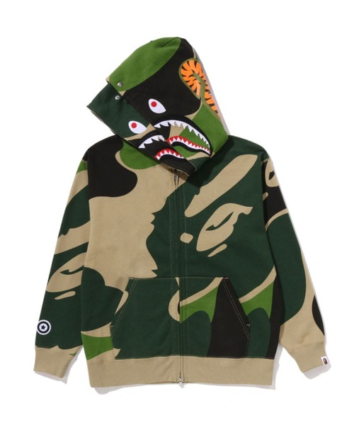 MEGA ABC CAMO DOUBLE SHARK RELAXED FIT FULL ZIP HOODIE（パーカー