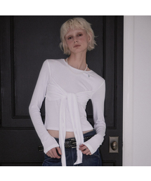 Tie Ribbon Long Sleeve [Ivory]