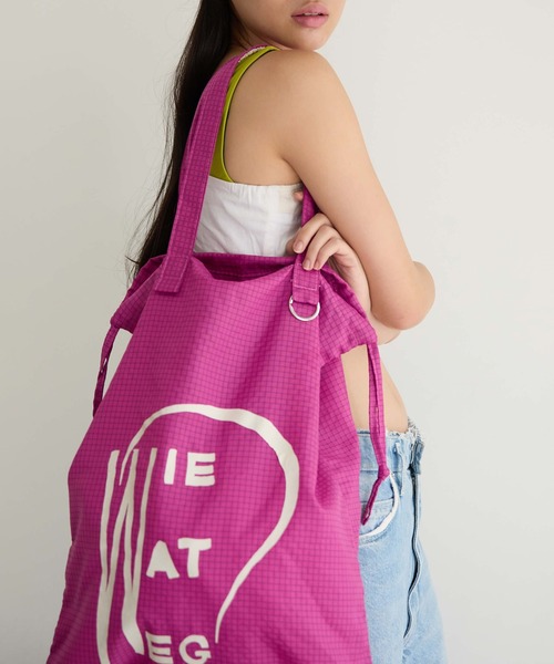 LY(エルワイ)の「【LY】A3sac トートバッグ(トートバッグ・レディース・ブルー/オレンジ/ライトグリーン/ピンク・FREE)」の20枚目の写真