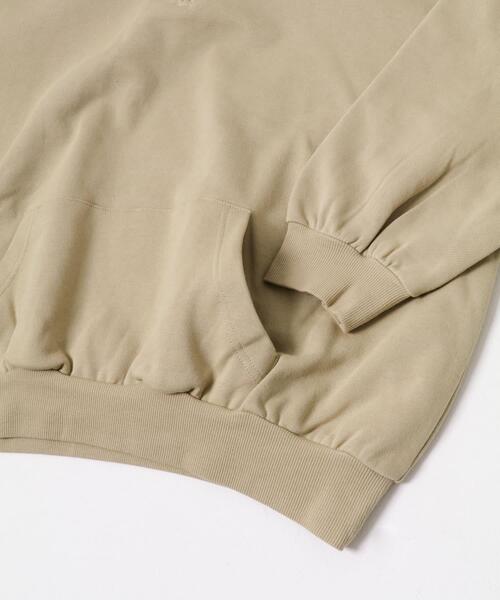 ITEMS URBANRESEARCH（アイテムズ アーバンリサーチ）の「ハイヒートコットンハーフジップスウェット（パーカー・レディース・ベージュ/グレー/ブラック・FREE）」の11枚目の写真