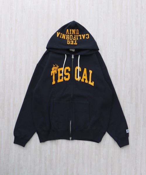The Endless Summer(エンドレスサマー)の「TES COLLEGE SWEAT ZIP PARKA / スウェットパーカー(パーカー・メンズ・ブラック/ワイン/ネイビー・SMALL/MEDIUM/LARGE/X-LARGE)」の5枚目の写真