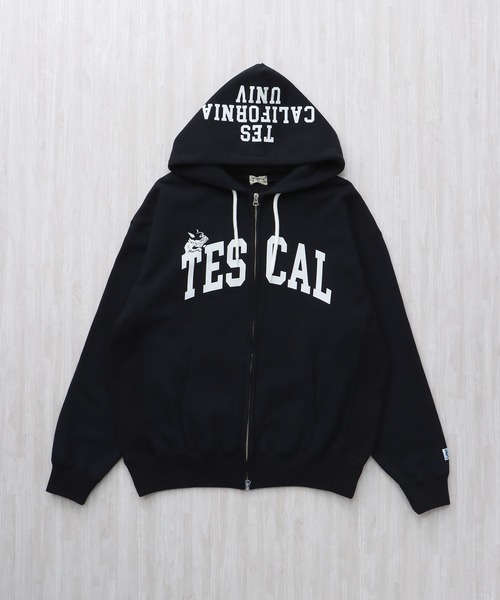 The Endless Summer(エンドレスサマー)の「TES COLLEGE SWEAT ZIP PARKA / スウェットパーカー(パーカー・メンズ・ブラック/ワイン/ネイビー・SMALL/MEDIUM/LARGE/X-LARGE)」の8枚目の写真