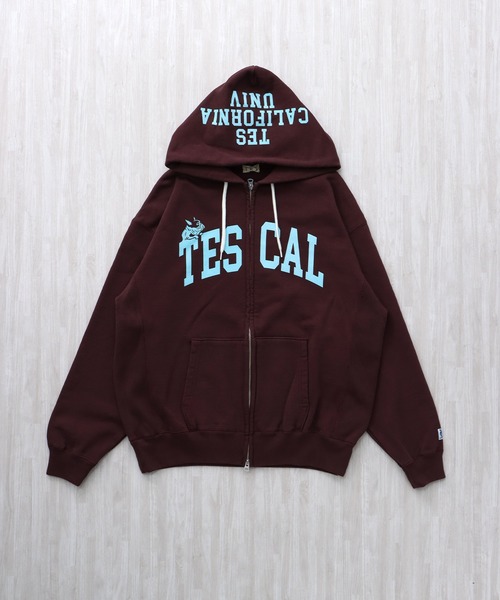 The Endless Summer(エンドレスサマー)の「TES COLLEGE SWEAT ZIP PARKA / スウェットパーカー(パーカー・メンズ・ブラック/ワイン/ネイビー・SMALL/MEDIUM/LARGE/X-LARGE)」の12枚目の写真