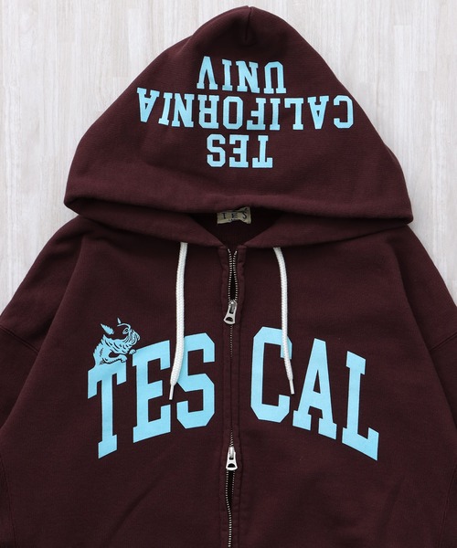 The Endless Summer(エンドレスサマー)の「TES COLLEGE SWEAT ZIP PARKA / スウェットパーカー(パーカー・メンズ・ブラック/ワイン/ネイビー・SMALL/MEDIUM/LARGE/X-LARGE)」の13枚目の写真
