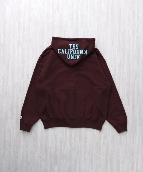 The Endless Summer(エンドレスサマー)の「TES COLLEGE SWEAT ZIP PARKA / スウェットパーカー(パーカー・メンズ・ブラック/ワイン/ネイビー・SMALL/MEDIUM/LARGE/X-LARGE)」の14枚目の写真