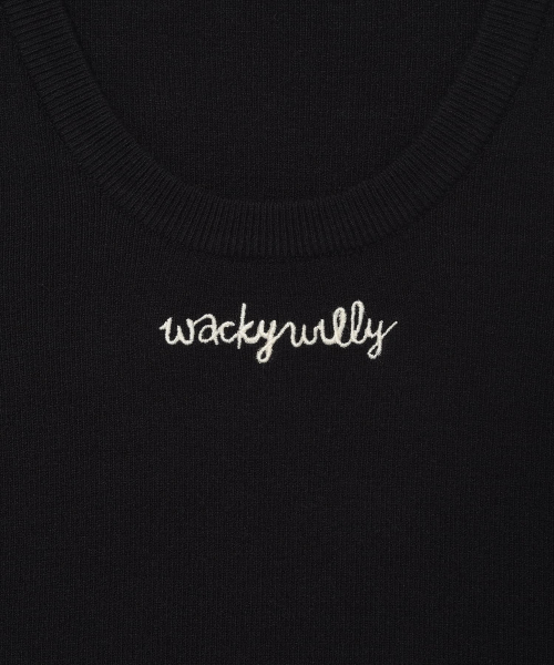 Wacky WiLLy(ワッキーウィリー)の「ウィメンズスリーブレスニットダークネイビー(ニット/セーター・レディース・その他・F)」の5枚目の写真