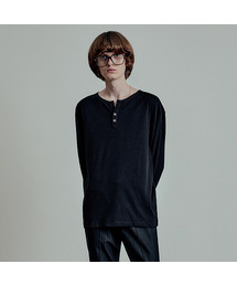LMOOD（エルムード）の「ヘンリーLDリブロングスリーブTシャツ（3カラー）（Tシャツ/カットソー）」
