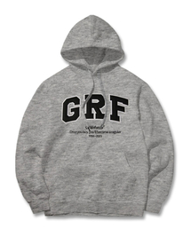 GRF クルーネックフードTシャツ - メランジ