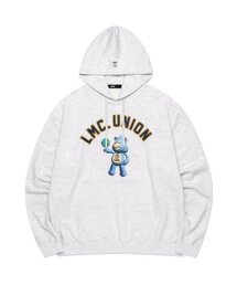 UNION BEAR HOODIE light heather gray