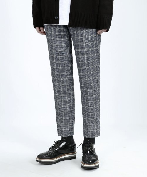 VERYVAIN(ベリベーン)の「BT59 COLOMBO CHECK SLACKS (NAVY)(スラックス・メンズ・その他・SMALL/MEDIUM/LARGE)」の1枚目の写真