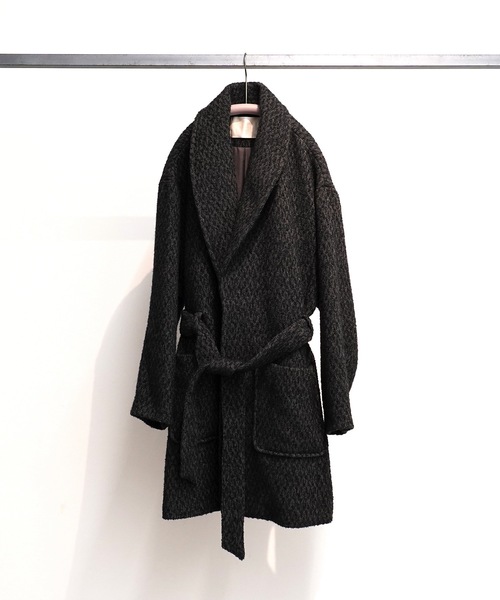 TROVE（トローヴ）の「MODERN TWEED GOWN COAT（その他アウター・メンズ・オリーブ系・1/3）」の3枚目の写真