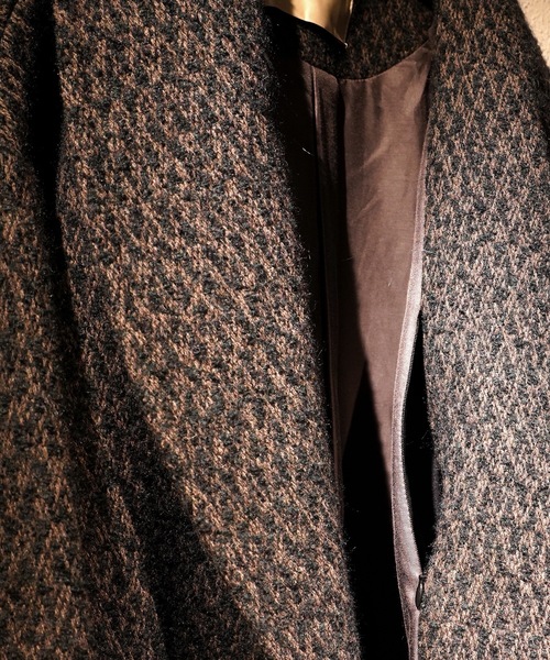 TROVE（トローヴ）の「MODERN TWEED GOWN COAT（その他アウター・メンズ・オリーブ系・1/3）」の8枚目の写真