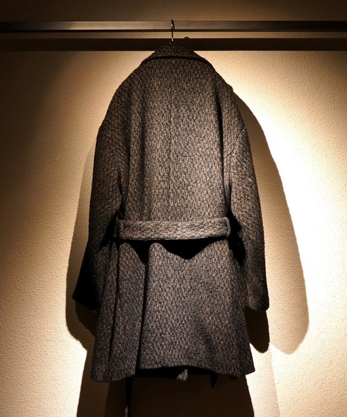 TROVE（トローヴ）の「MODERN TWEED GOWN COAT（その他アウター・メンズ・オリーブ系・1/3）」の11枚目の写真
