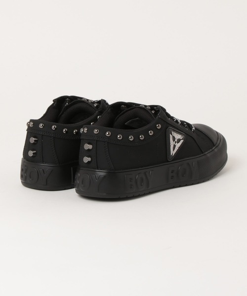 BOY LONDON(ボーイロンドン)の「【BOY LONDON】BOY CANVAS LOW-CUT SNEAKER(スニーカー・メンズ・ブラック・36)」の8枚目の写真
