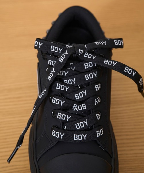 BOY LONDON(ボーイロンドン)の「【BOY LONDON】BOY CANVAS LOW-CUT SNEAKER(スニーカー・メンズ・ブラック・36)」の10枚目の写真
