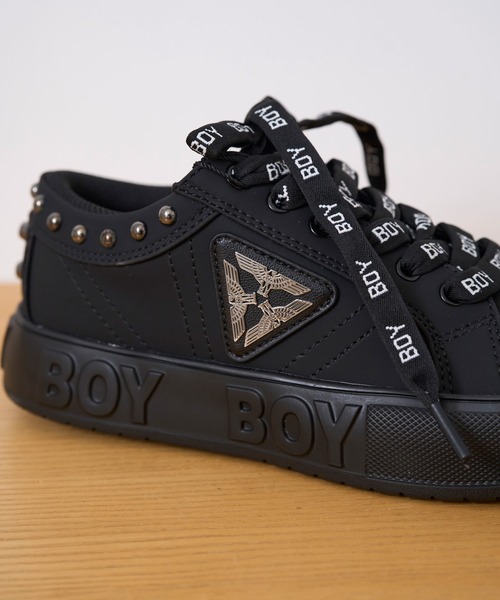 BOY LONDON(ボーイロンドン)の「【BOY LONDON】BOY CANVAS LOW-CUT SNEAKER(スニーカー・メンズ・ブラック・36)」の12枚目の写真