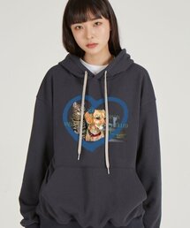 ASTRAL PROJECTION（アストラルプロジェクション）の「ラブリーペッツワッフル裏毛フードパーカー_チャコール（パーカー）」