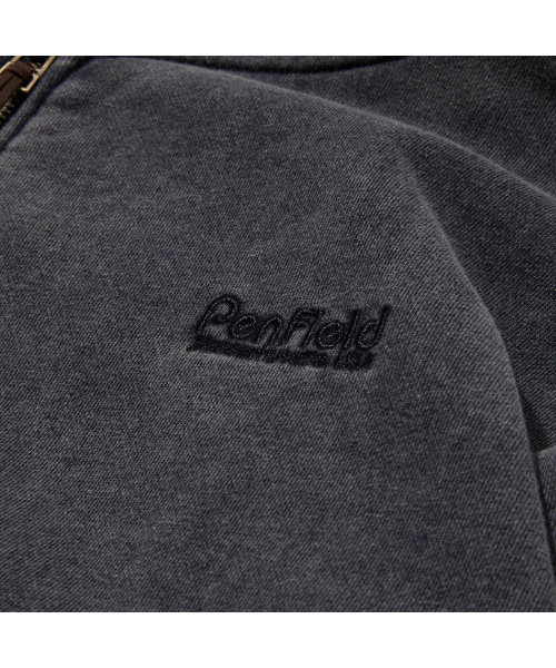 PENFIELD（ペンフィールド）の「ヴィンテージウォッシュダイングフルジップフードブラック_FR1KH01U（パーカー・メンズ・ブラック・SMALL/MEDIUM/LARGE/X-LARGE）」の5枚目の写真