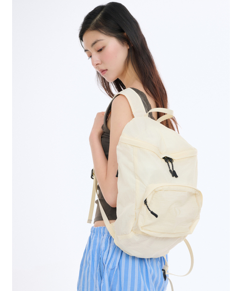 Salad bowls（サラダボール）の「501 LIP NYLON BACKPACK [LEMON]（バックパック/リュック・レディース・レモンイエロー・FREE）」の4枚目の写真