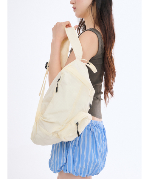 Salad bowls（サラダボール）の「501 LIP NYLON BACKPACK [LEMON]（バックパック/リュック・レディース・レモンイエロー・FREE）」の7枚目の写真