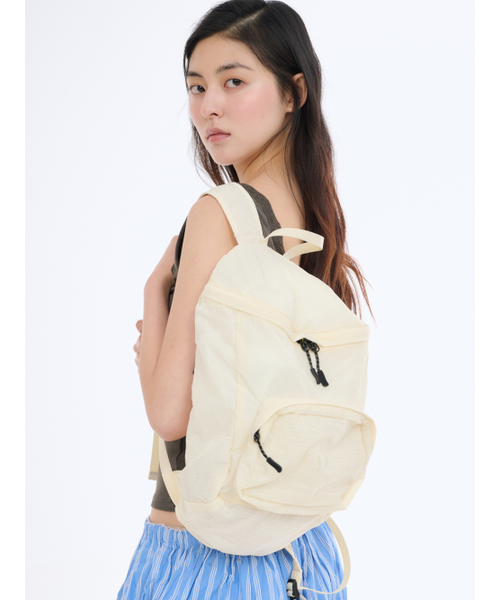 Salad bowls（サラダボール）の「501 LIP NYLON BACKPACK [LEMON]（バックパック/リュック・レディース・レモンイエロー・FREE）」の11枚目の写真