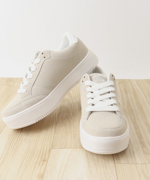 EDWIN(エドウィン)の「EDWIN 軽量スニーカー(スニーカー・レディース・サックスブルー/ベージュ・24.5cm/24cm/23.5cm/23cm)」の6枚目の写真