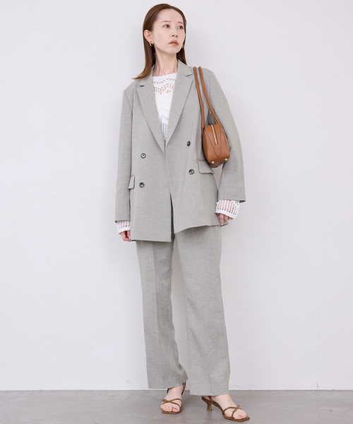 セットアップ対応可/3サイズ展開》ウォッシャブルツイルストレート