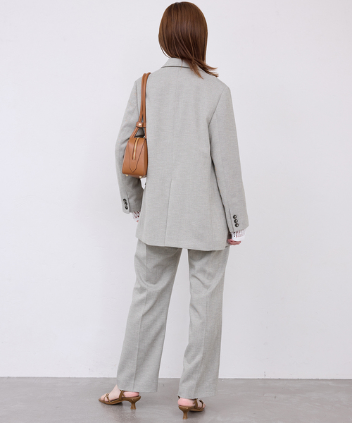 セットアップ対応可/3サイズ展開》ウォッシャブルツイルストレート