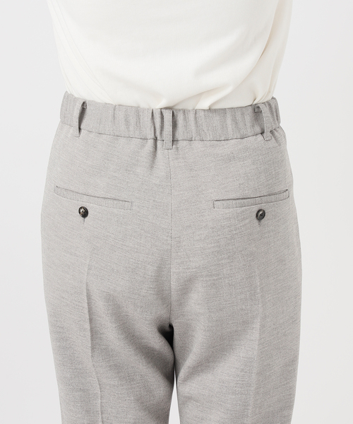 SLOBE IENA（スローブイエナ）の「《セットアップ対応可/3サイズ展開》ウォッシャブルツイルストレートパンツ（その他パンツ・レディース・ネイビー/グレー・36/38/40）」の15枚目の写真