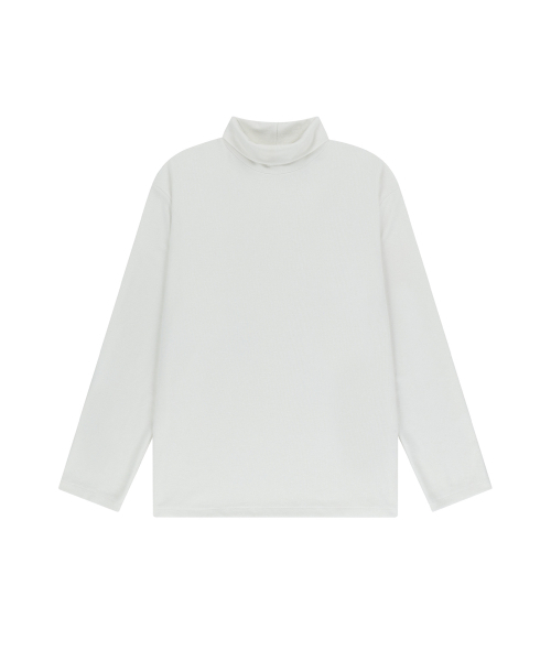 ENDOOR(エンドア)の「Turtleneck long sleeve t-shirt (ivory)(Tシャツ/カットソー・メンズ・アイボリー・1)」の8枚目の写真