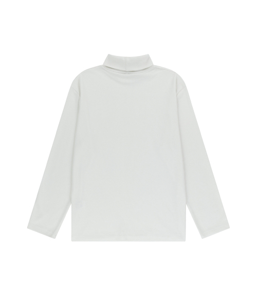 ENDOOR(エンドア)の「Turtleneck long sleeve t-shirt (ivory)(Tシャツ/カットソー・メンズ・アイボリー・1)」の7枚目の写真