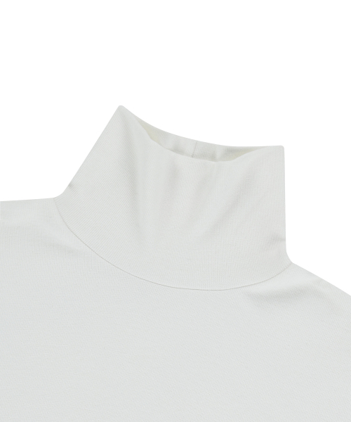 ENDOOR(エンドア)の「Turtleneck long sleeve t-shirt (ivory)(Tシャツ/カットソー・メンズ・アイボリー・1)」の6枚目の写真