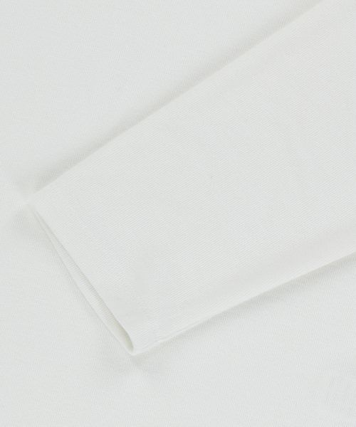 ENDOOR(エンドア)の「Turtleneck long sleeve t-shirt (ivory)(Tシャツ/カットソー・メンズ・アイボリー・1)」の5枚目の写真