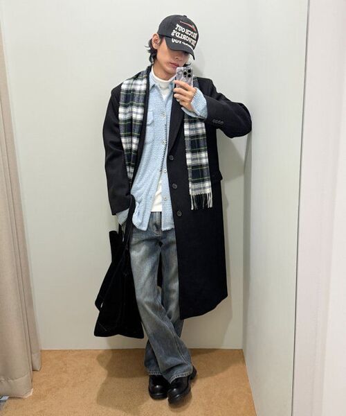 ENDOOR(エンドア)の「Turtleneck long sleeve t-shirt (ivory)(Tシャツ/カットソー・メンズ・アイボリー・1)」の3枚目の写真