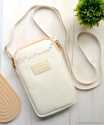 M-factory（エムファクトリー）の「ポーチ キャラクター スマホストラップ なんでもいきもの「スマホポーチ」 なんもの スマホ用ポーチ（ショルダーバッグ）」