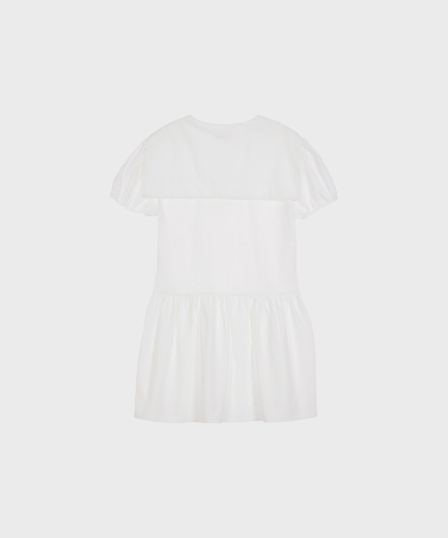 ALKI ALKA（アルキアルカ）の「Sailor Dress (White)（ワンピース・レディース・ホワイト・FREE）」の3枚目の写真