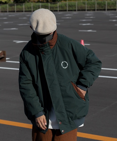 ブランド古着】Perushu｜ペルーシュのミリタリージャケット（グリーン