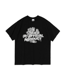 OUNDERR（オアンダーアール）の「CHAOS LOGO 半袖Tシャツ (ブラック)（Tシャツ/カットソー）」