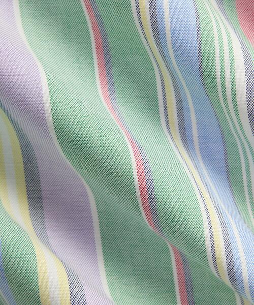 POLO RALPH LAUREN(ポロ ラルフ ローレン)の「クラシック フィット ストライプド オックスフォード シャツ(シャツ/ブラウス・メンズ・グリーン・M/L)」の4枚目の写真